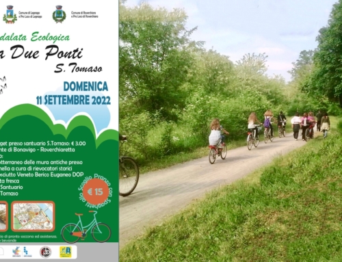 BONAVIGO. DOMENICA 11 SETTEMBRE, 20^ PEDALATA ECOLOGICA “TRA DUE PONTI” S.TOMASO. APERTA A TUTTI.