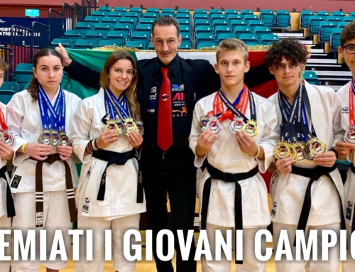 ISOLA RIZZA. PREMIATI DAL SINDACO CALÒ I GIOVANI ATLETI DELL’AIKI TEAM DI REBONATO PROTAGONISTI AI MONDIALI WKU A CARDIFF.