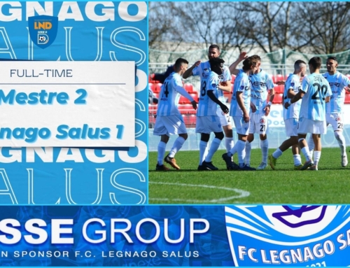 CALCIO SERIE D. [VIDEO] IL LEGNAGO NON C’È, UN PUNTO IN TRE PARTITE. I BIANCAZZURRI CADONO (2-1) A MESTRE E IL PRIMATO È A RISCHIO.
