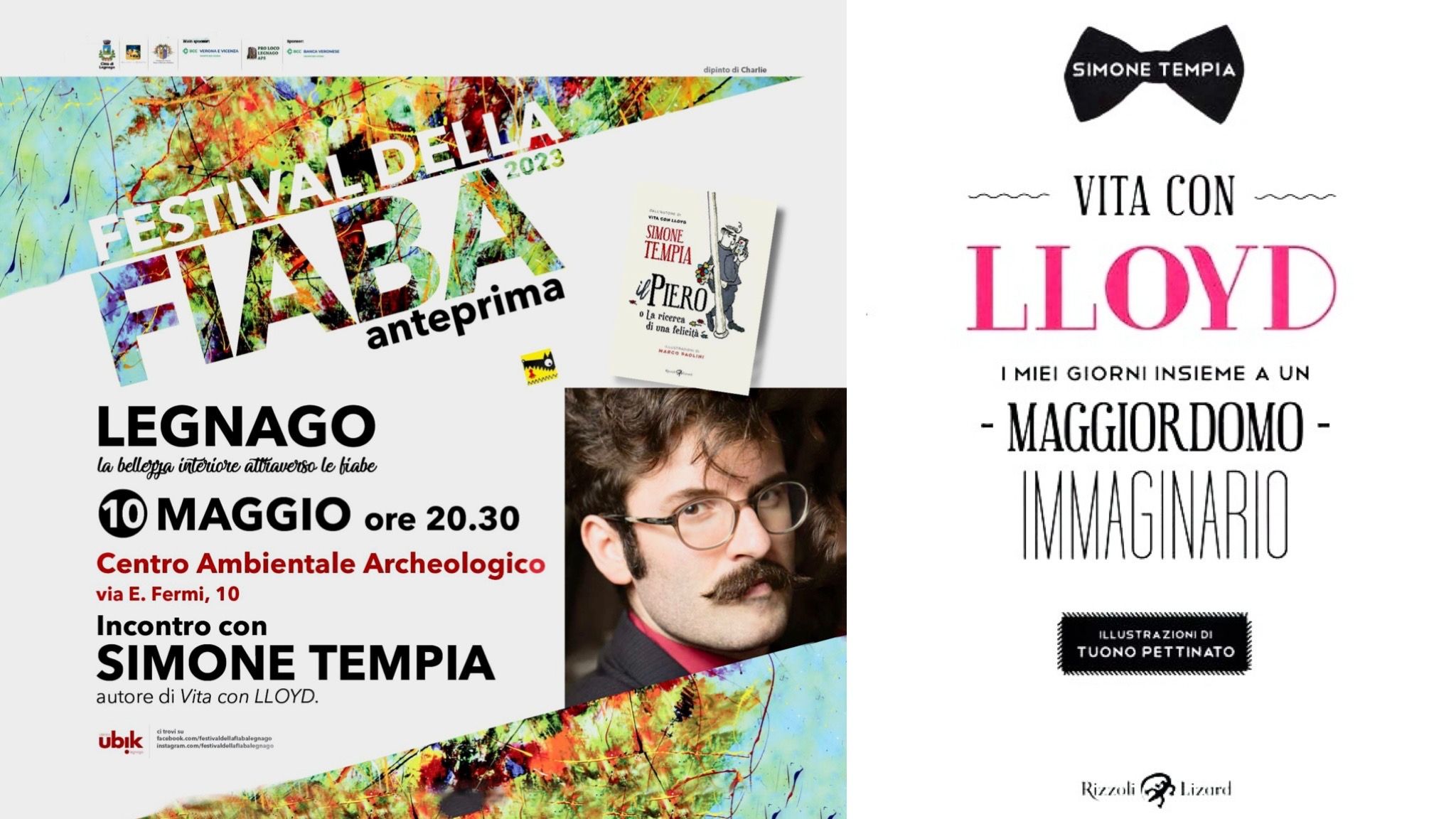 Il Nuovo Giornale Web - Pianura Veronese - LEGNAGO. PER IL FESTIVAL DELLA  FIABA ARRIVA AL CENTRO AMBIENTALE “SIR” SIMONE TEMPIA CON “VITA CON LLOYD”.