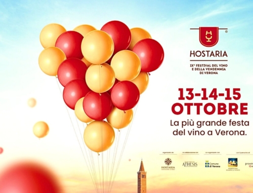 VERONA. TORNA LA PIÙ GRANDE FESTA DEL VINO: HOSTARIA. MUSICA, ARTE E CULTURA CON OLTRE 350 REFERENZE VINICOLE. DAL 13 AL 15 OTTOBRE.