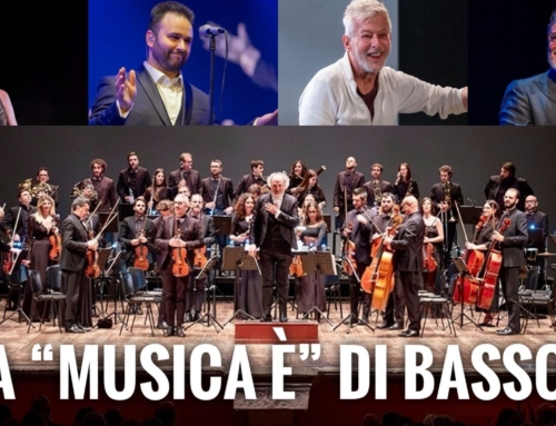 LEGNAGO. AL SALIERI IL MAESTRO DIEGO BASSO PORTA SUL PALCO DUE SECOLI DI MUSICA IN UNA SOLA NOTTE CON “MUSICA È”. VENERDÌ 27 APRILE.