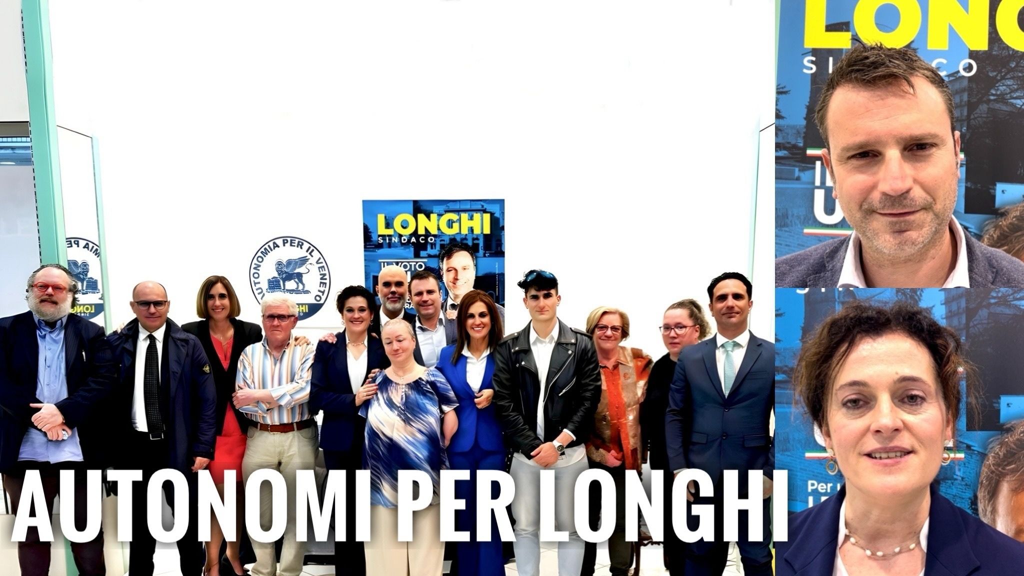 LEGNAGO VERSO LE ELEZIONI. PRESENTATA LA LISTA “AUTONOMIA PER IL VENETO” GUIDATA DALL’EX ASSESSORE ALESSANDRA DONÀ A SUPPORTO DI PAOLO LONGHI.