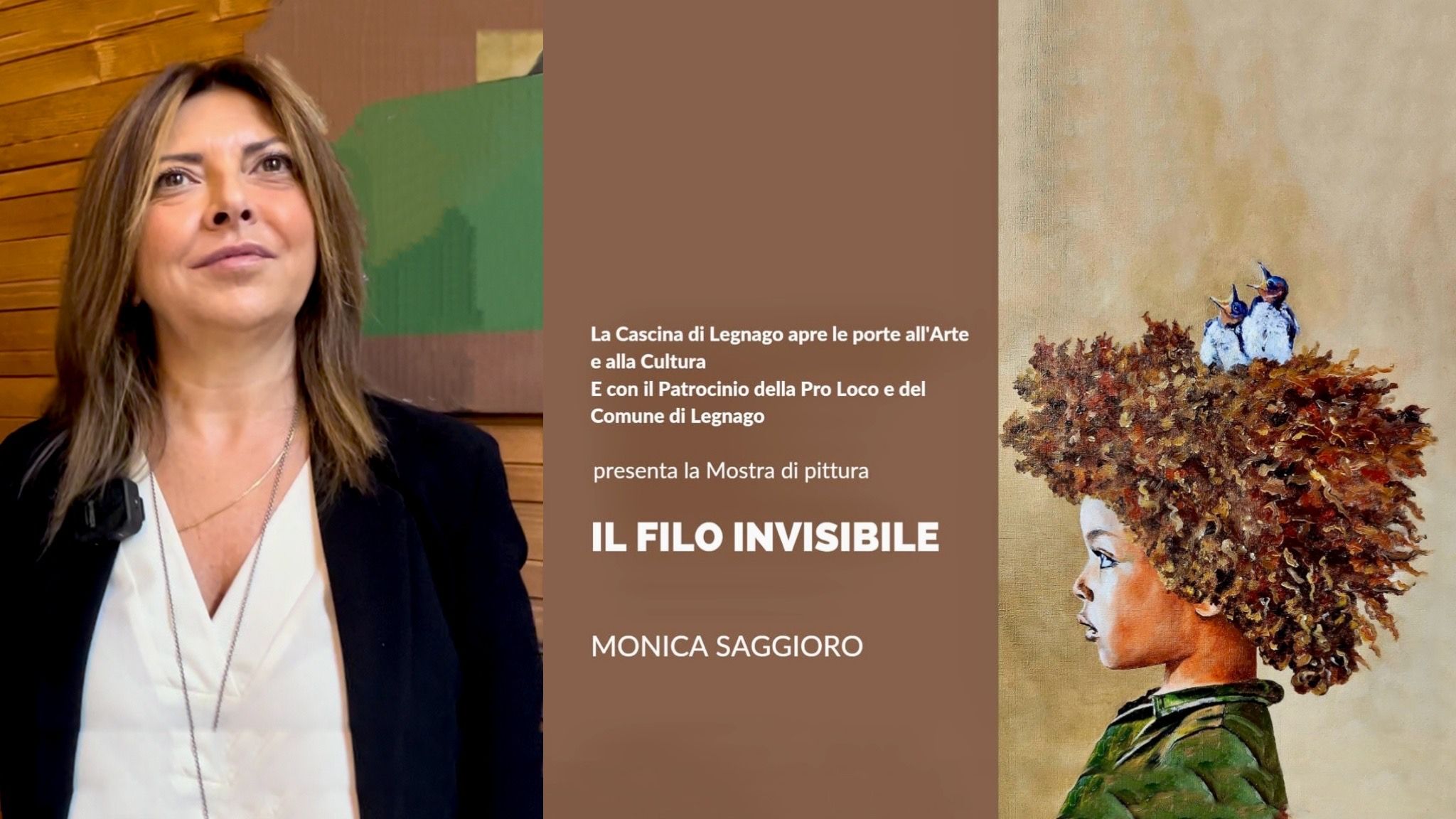 LEGNAGO. LA CASCINA DEL PARCO APRE LE SUE PORTE ALL’ARTE E OSPITA LA MOSTRA PERSONALE DI MONICA SAGGIORO “IL FILO INVISIBILE».