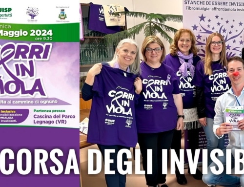 LEGNAGO. FIBROMIALGIA: QUANDO LO SPORT AIUTA A SOPPORTARE LA MALATTIA. NASCE COSÌ LA CORSA “CORRI IN VIOLA” DI DOMENICA 26 MAGGIO.