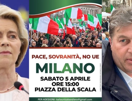 MILANO. MANIFESTAZIONE CONTRO IL RIARMO: VALDEGAMBERI IN PIAZZA: «NON FACCIAMO NUOVI DEBITI PER LE ARMI, MA PER CURARE GLI ITALIANI».