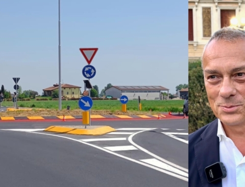 NOGARA, COMPLETATA LA NUOVA ROTATORIA TRA LA STRADA REGIONALE 10 E VIA PEZZONE. PASINI: «PROSEGUE L’IMPEGNO NELLA SICUREZZA»