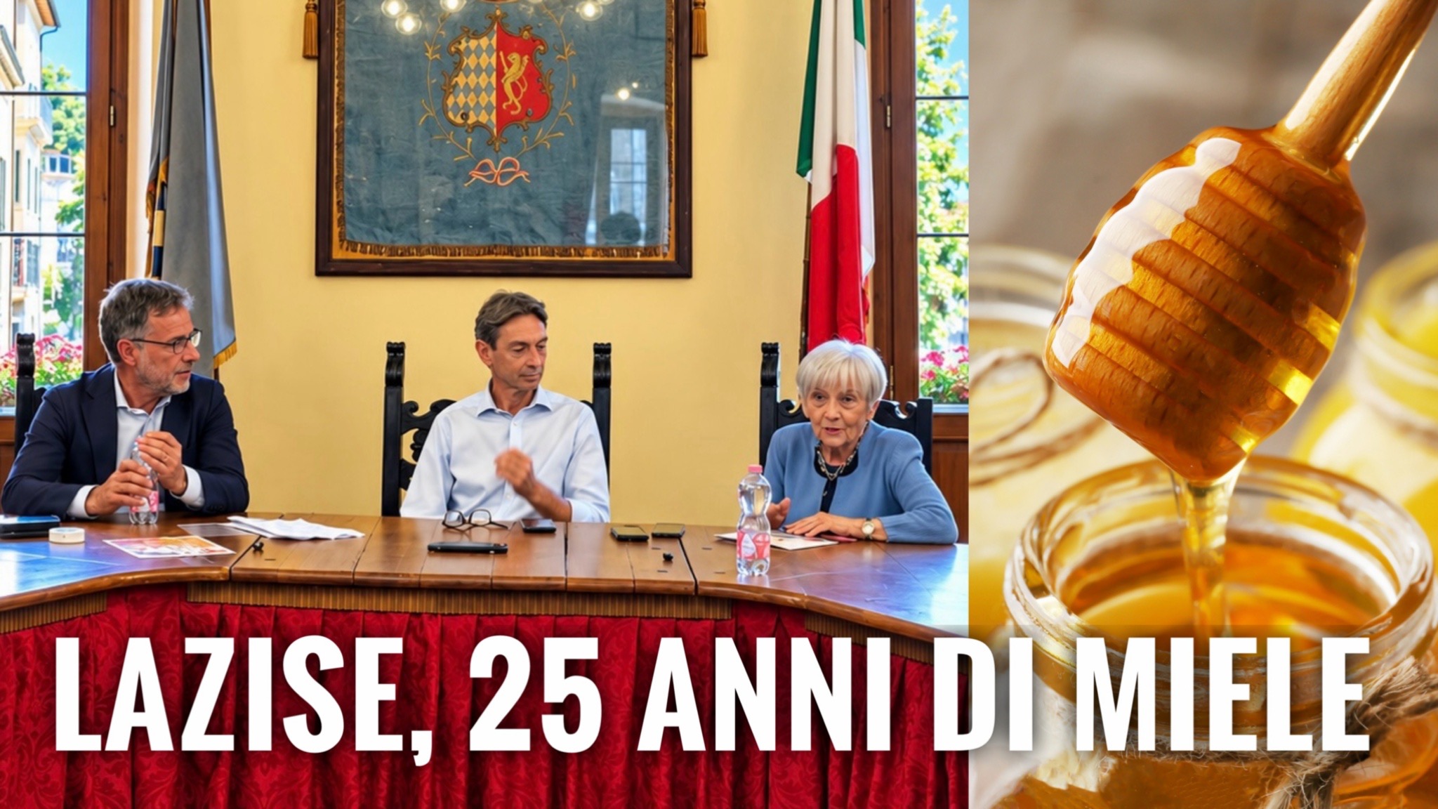 LE CITTÀ DEL MIELE COMPIE 25 ANNI: DA LAZISE UNA RETE CHE OGGI UNISCE 52 TERRITORI ITALIANI