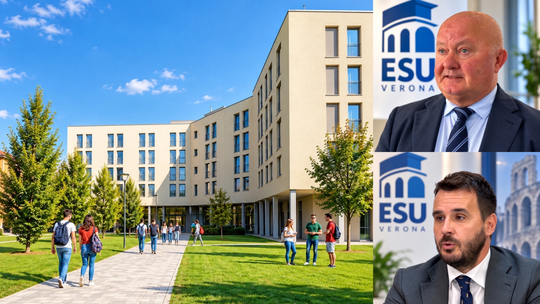 VERONA, BOOM DI RICHIESTE PER GLI ALLOGGI UNIVERSITARI: ESU APRE 14 NUOVE RESIDENZE E SFIDA IL CARO-AFFITTI