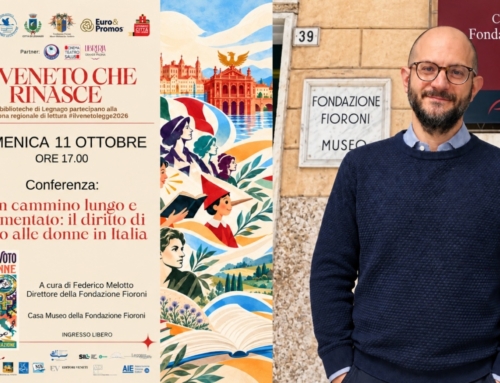 LEGNAGO, «IL VENETO CHE RINASCE»: ALLA FIORONI LA MARATONA DELLA LETTURA SI APRE CON IL DIRITTO DI VOTO ALLE DONNE